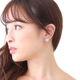イヤリング レディース ローズクオーツ | アクセサリーショップPIENA | 詳細画像3 