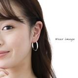 フープピアス レディース シルバー925 | アクセサリーショップPIENA | 詳細画像7 