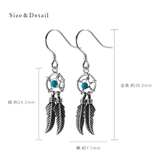 フックピアス レディース シルバー925製 | アクセサリーショップPIENA | 詳細画像3 