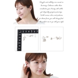 スタッドピアス レディース スターキュービックジルコニア | アクセサリーショップPIENA | 詳細画像2