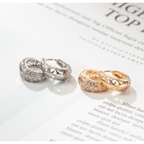 フープピアス レディース キュービックジルコニア | アクセサリーショップPIENA | 詳細画像19 