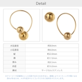 vie ダブルボールピアス キャッチピアス | アクセサリーショップPIENA | 詳細画像18
