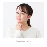 vie ダブルボールピアス キャッチピアス | アクセサリーショップPIENA | 詳細画像11