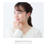 vie ダブルサークルピアス キャッチピアス | アクセサリーショップPIENA | 詳細画像11