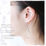 vie ウェーブピアス キャッチピアス | アクセサリーショップPIENA | 詳細画像5
