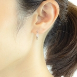フープピアス レディース メンズ | アクセサリーショップPIENA | 詳細画像4 
