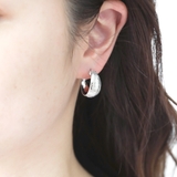 フープピアス レディース つや消し | アクセサリーショップPIENA | 詳細画像14 