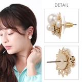 ピアス レディース フェイクパール | アクセサリーショップPIENA | 詳細画像5