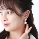 ピアス レディース フェイクパール | アクセサリーショップPIENA | 詳細画像8