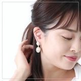 ピアス レディース フェイクパール | アクセサリーショップPIENA | 詳細画像5