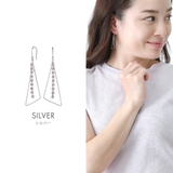 フックピアス レディース ニッケルフリーポスト | アクセサリーショップPIENA | 詳細画像4