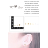 スタッドピアス レディース リボン | アクセサリーショップPIENA | 詳細画像2