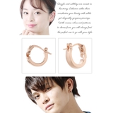フープピアス メンズ レディース | アクセサリーショップPIENA | 詳細画像2