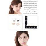 スタッドピアス レディース ニッケルフリー | アクセサリーショップPIENA | 詳細画像2 