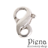 シルバー925 インフィニティクラスプ レディース | アクセサリーショップPIENA | 詳細画像1