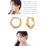 フープピアス レディース メンズ | アクセサリーショップPIENA | 詳細画像2 