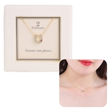 ネックレス レディース 誕生石カラー | アクセサリーショップPIENA | 詳細画像3 