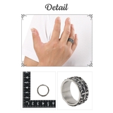 リング メンズ サージカルステンレス製 | アクセサリーショップPIENA | 詳細画像2