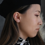 プラチナ900 一粒ダイヤピアス セカンドピアス | アクセサリーショップPIENA | 詳細画像5 