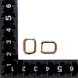 フープピアス レディース ハーフ | アクセサリーショップPIENA | 詳細画像14