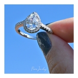 ティアドロップ型リング レディース シルバー925 | アクセサリーショップPIENA | 詳細画像12 