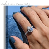 ティアドロップ型リング レディース シルバー925 | アクセサリーショップPIENA | 詳細画像15 