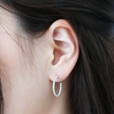 スタッドピアス レディース フープ風 | アクセサリーショップPIENA | 詳細画像7
