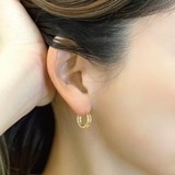 2本ラインのフープ ノンアレルギーピアス 3 | アクセサリーショップPIENA | 詳細画像5