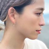 片耳用ハワイアンジュエリーフックピアス プランプピアス オーバル | アクセサリーショップPIENA | 詳細画像15