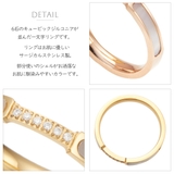 リング レディース サージカルステンレス製 | アクセサリーショップPIENA | 詳細画像3 