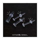 ボディピアス用キャッチ 樹脂製オーリング 10個入り | アクセサリーショップPIENA | 詳細画像3 