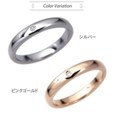 超高純度タングステン甲丸リング 1粒のジルコニア入り | アクセサリーショップPIENA | 詳細画像2