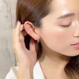 ピアス レディース K18ポスト | アクセサリーショップPIENA | 詳細画像7