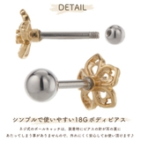 ボディピアス レディース サージカルステンレス316L製ポスト | アクセサリーショップPIENA | 詳細画像3 