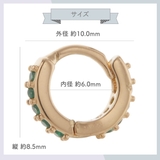 フープピアス レディース 片耳用 | アクセサリーショップPIENA | 詳細画像8