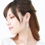 フックピアス レディース 月とネコ | アクセサリーショップPIENA | 詳細画像4