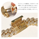 キューバンリンクチェーン ブレスレット メンズ | アクセサリーショップPIENA | 詳細画像9