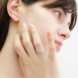 シルバー925 ローズエタニティリング 薔薇 バラが1周した指輪 | アクセサリーショップPIENA | 詳細画像3