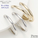 フープイヤリング レディース サージカルステンレス製 | アクセサリーショップPIENA | 詳細画像1