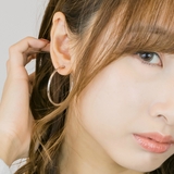 フープイヤリング レディース サージカルステンレス製 | アクセサリーショップPIENA | 詳細画像2