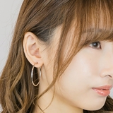 フープイヤリング レディース サージカルステンレス製 | アクセサリーショップPIENA | 詳細画像4