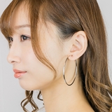 フープイヤリング レディース サージカルステンレス製 | アクセサリーショップPIENA | 詳細画像3 