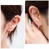 フープピアス レディース 両耳用 | アクセサリーショップPIENA | 詳細画像7 
