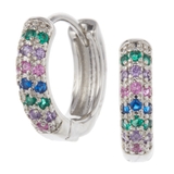 ピアス フープ パヴェ | アクセサリーショップPIENA | 詳細画像14 