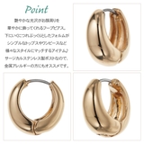 ピアス フープ レディース | アクセサリーショップPIENA | 詳細画像3