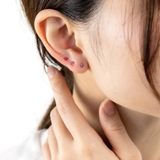 ピアス レディース シンプルなカラフルラインストーンの | アクセサリーショップPIENA | 詳細画像6