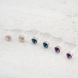 ピアス レディース シンプルなカラフルラインストーンの | アクセサリーショップPIENA | 詳細画像8