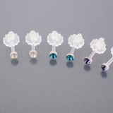 ピアス レディース シンプルなカラフルラインストーンの | アクセサリーショップPIENA | 詳細画像9