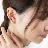 ピアス レディース セットストーンブリリアントカットストーンの3ペア | アクセサリーショップPIENA | 詳細画像7