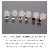 ピアス レディース 3ミリラインストーンの6個セット | アクセサリーショップPIENA | 詳細画像2